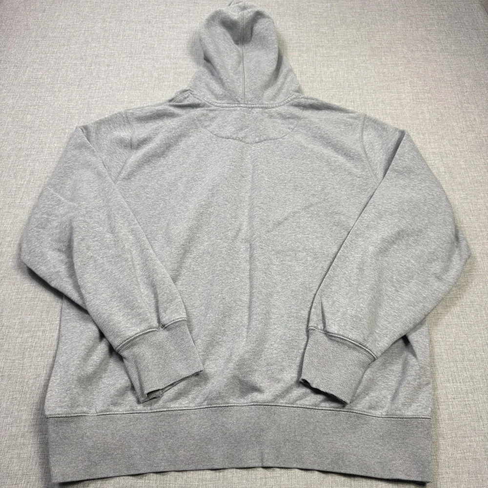 Nike Iowa Hawkeyes Center Swoosh Fleece Hoodie Sweatshirt Mens 2XL Gray Pullover